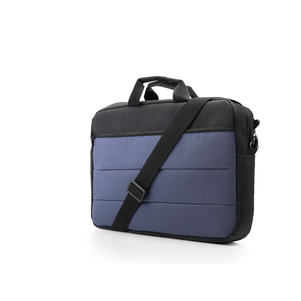 HADRON HD3019M Notebook Çantası 15.6 İnç 3 Bölmeli - Siyah Mavi