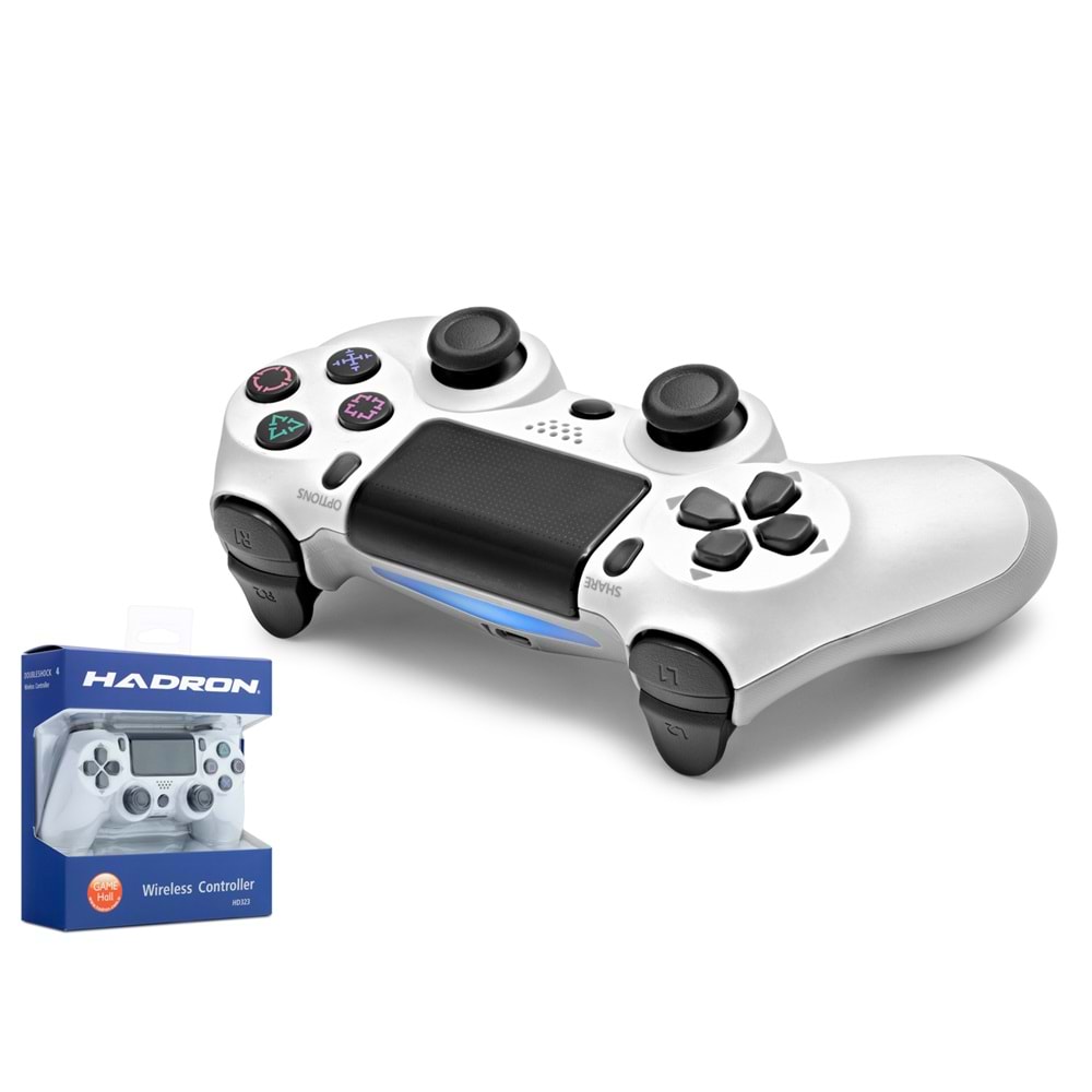 HADRON HD323B PS4 Uyumlu Kablosuz GamePad Oyun Kolu - Beyaz