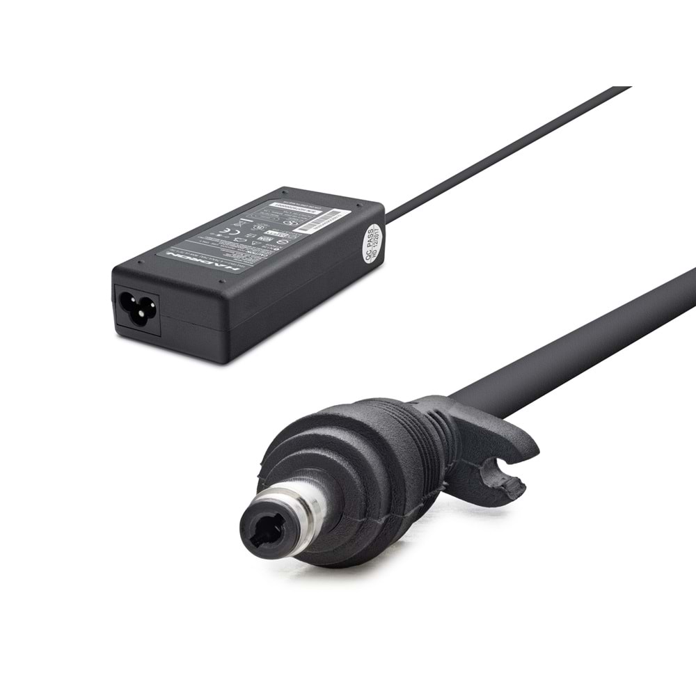 HADRON HD792 Laptop Adaptörü 90W 19V 4.74A 4.8x1.75 mm - Siyah