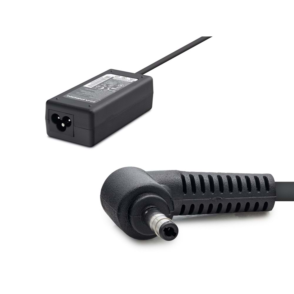 HADRON HD8825 Laptop Adaptörü 45W 20V 2.25A 4.8x1.7 mm - Siyah