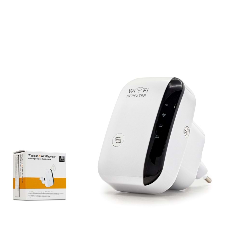 HADRON HD9100 WiFi Repeater / Router / AP 300 Mbps - Beyaz