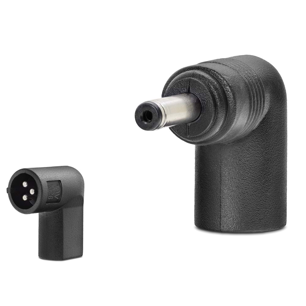 HADRON HDX1409 DC Jack Dönüştürücü 4.0 x 1.35 mm - Siyah