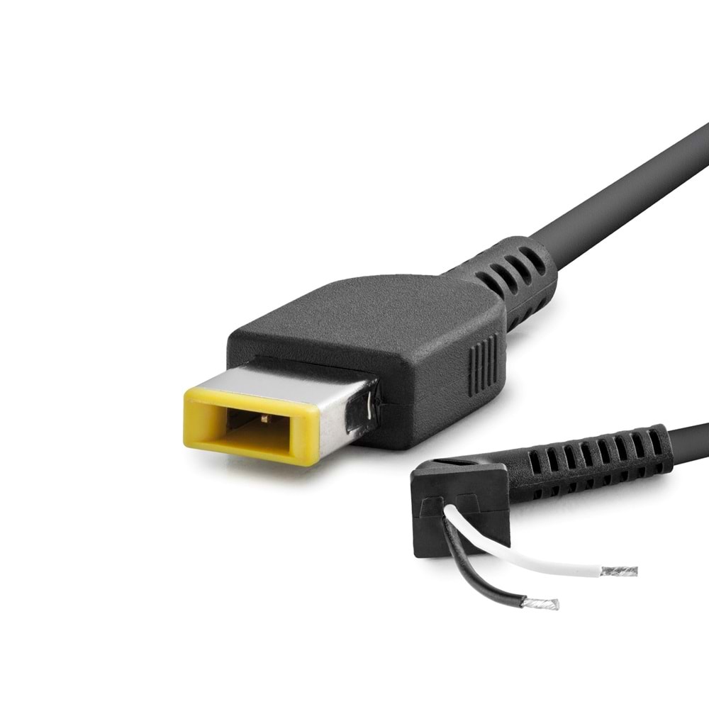 HADRON HDX5562 Laptop DC Jack Kablosu USB Tip 1.2 m - Siyah