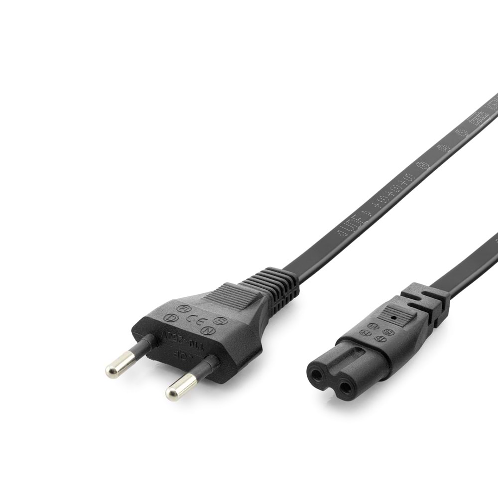 HADRON HDX5569 Teyp Güç Kablosu 42 Pin 1 mm 500W Uzun Soket 1.5 m - Siyah