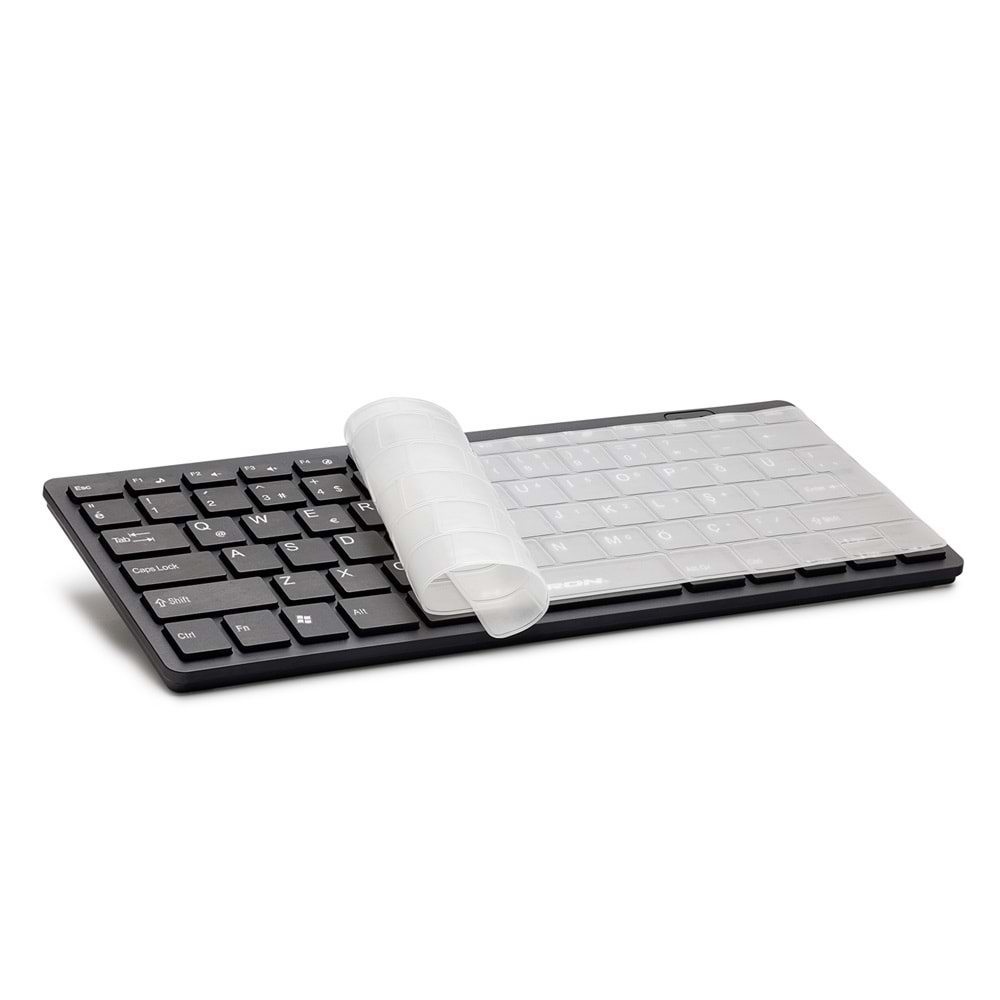 HADRON HDX8251 Klavye Koruyucu Universal 15.6 İnç - Şeffaf