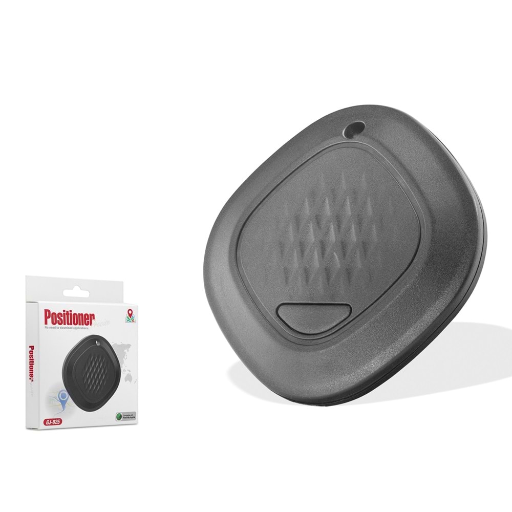 POSITIONER HDX8601 Find My Uyumlu Akıllı Takip Cihazı Anahtarlık Tipi - Siyah