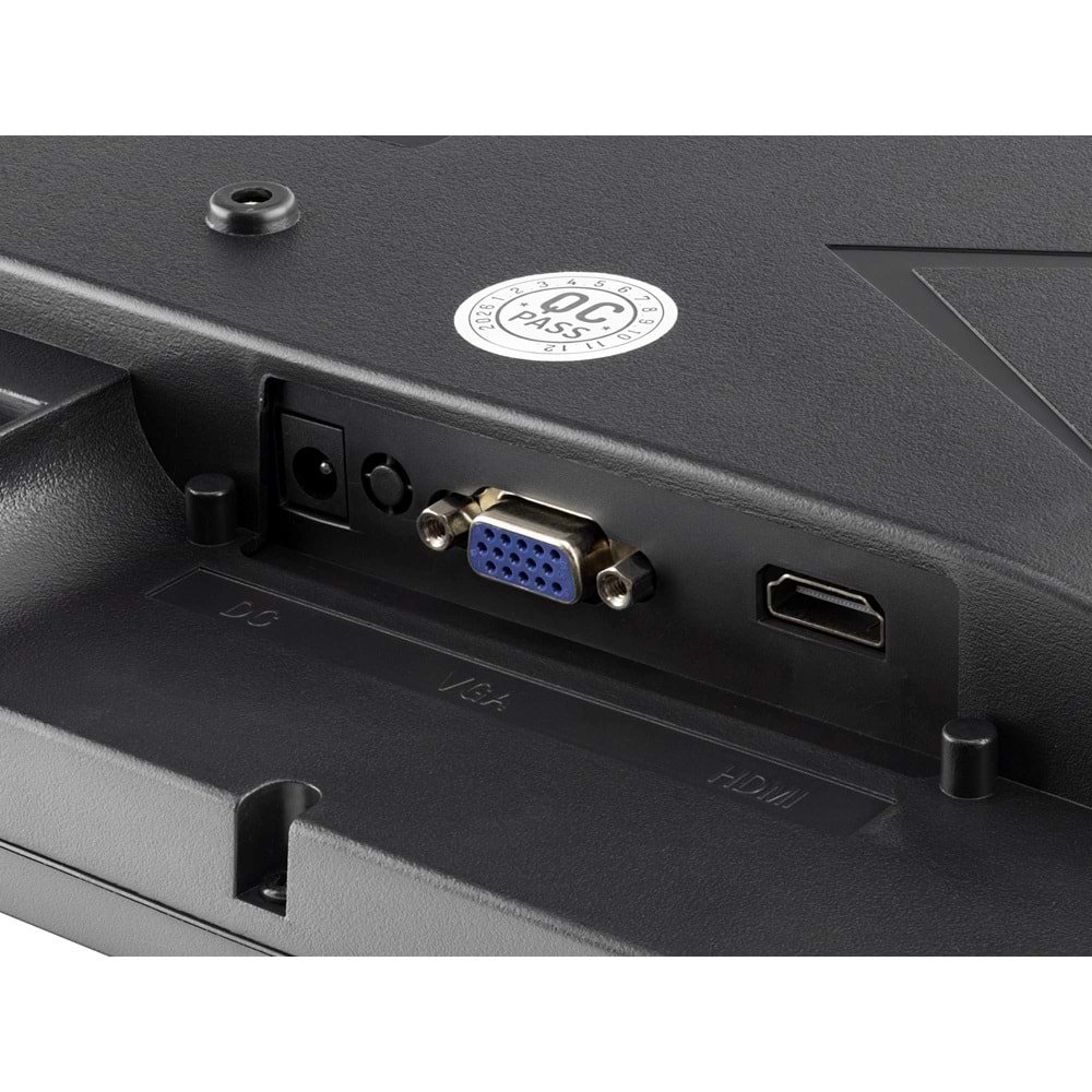HADRON HDX9000 19 İnç LED Monitör HDMI VGA 75Hz 1440x900 Siyah
