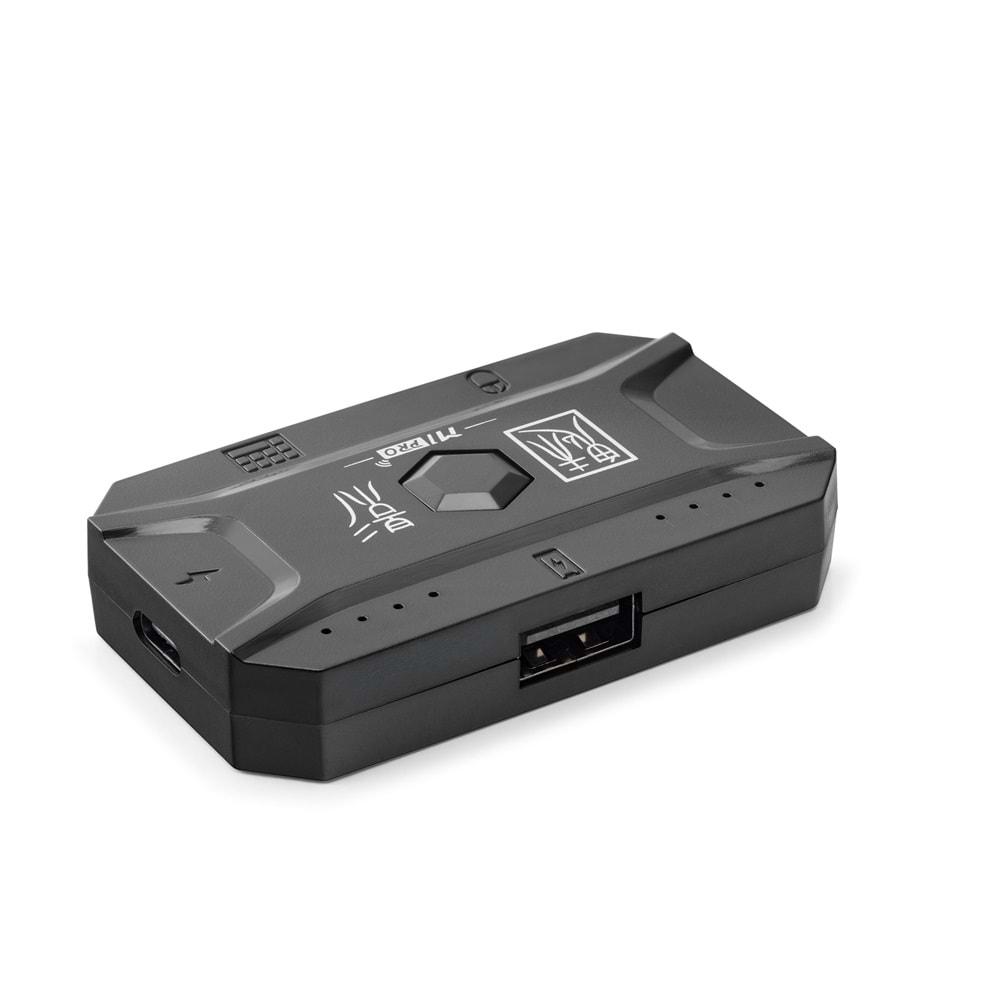 HADRON M1 PRO Android HarmonyOS Mobil Oyun Klavye Mouse Adaptörü Bluetooth 5.0 Type-C Siyah