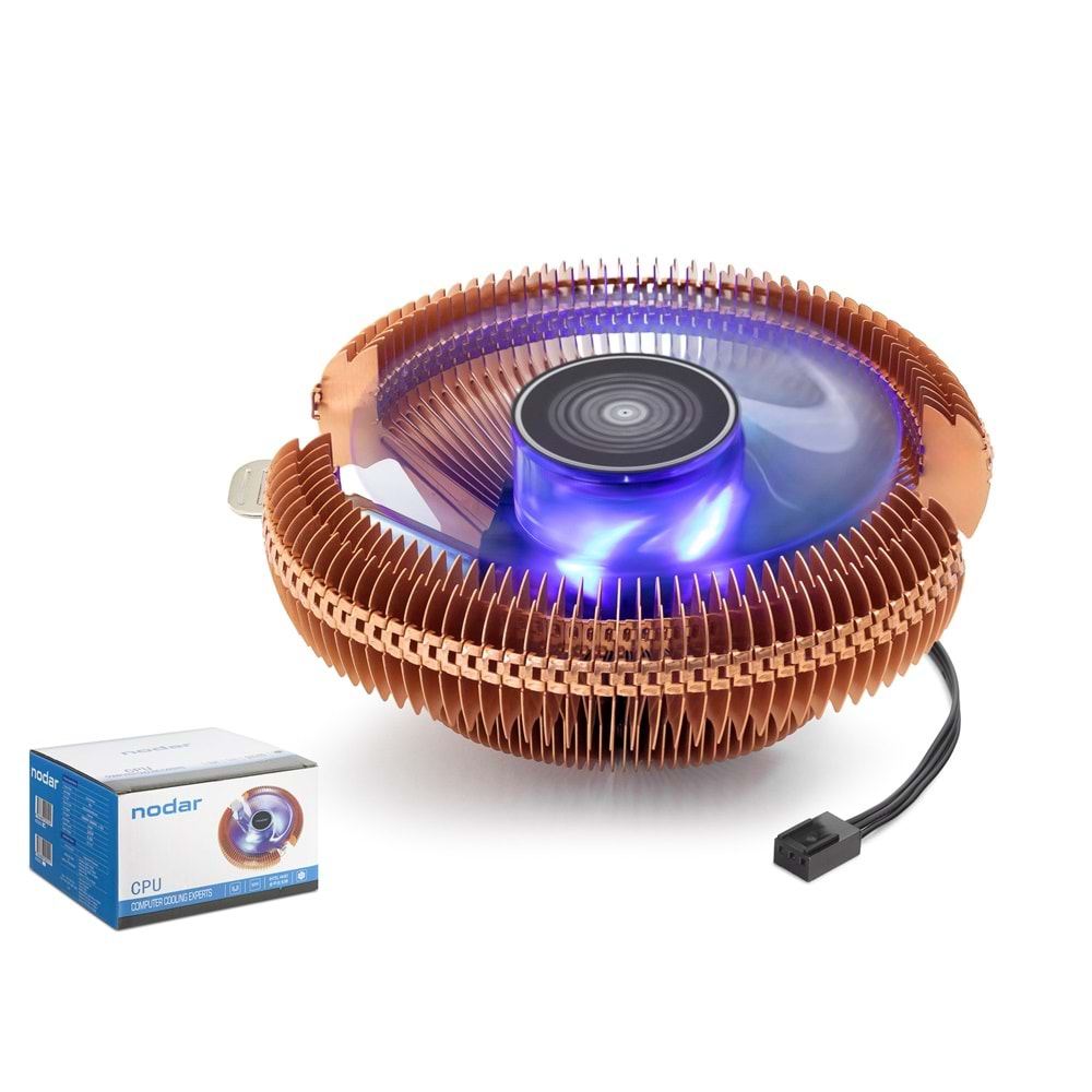 NODAR ND2551 CPU İşlemci Soğutucu 300 Serisi - Bakır
