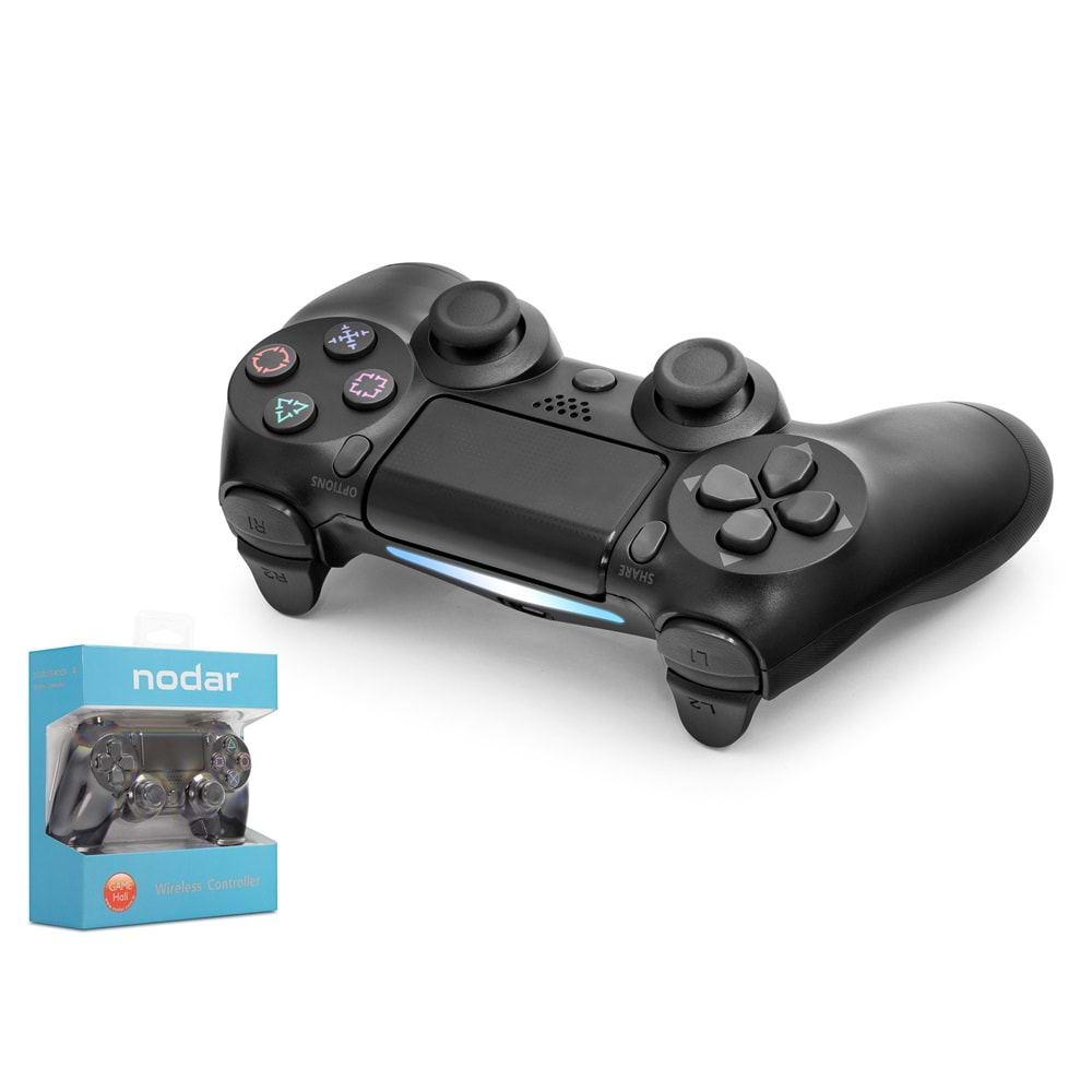 NODAR ND400 PS4 Uyumlu Kablosuz GamePad Oyun Kolu - Siyah