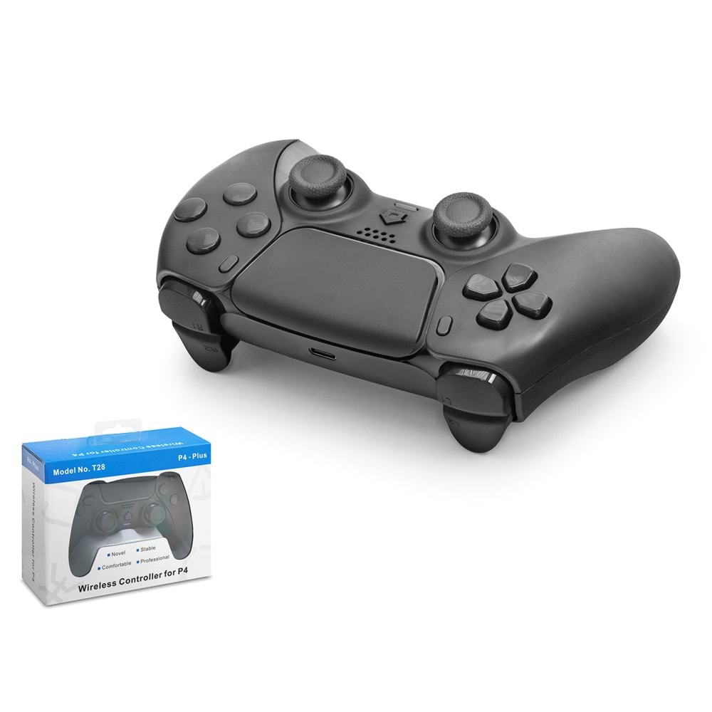 NODAR ND500B PS4 Uyumlu Kablosuz GamePad Oyun Kolu Siyah
