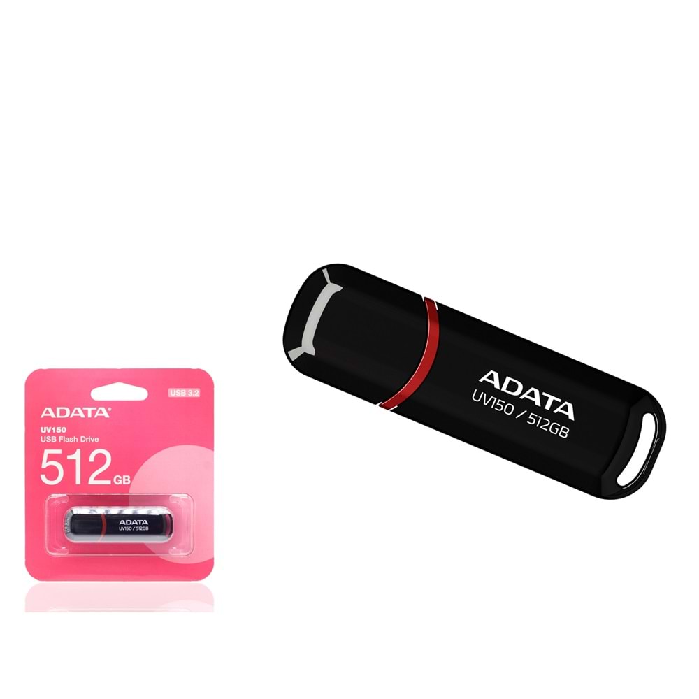 ADATA UV150-512GB USB Flash Bellek 512 GB USB 3.2 Gen1 - Siyah