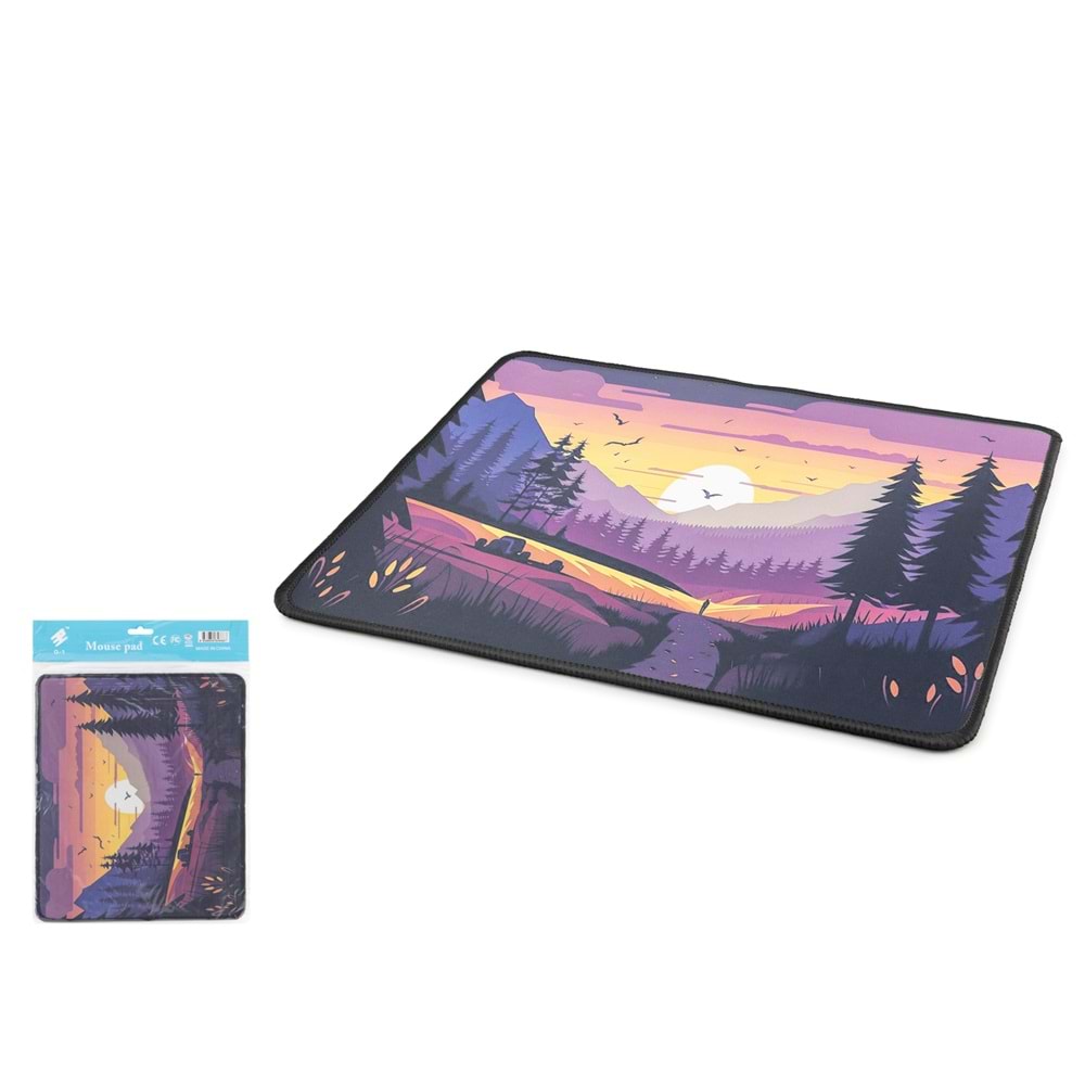 ONEZERO ZR1005 Mouse Pad 250 x 290 mm - Günbatımı