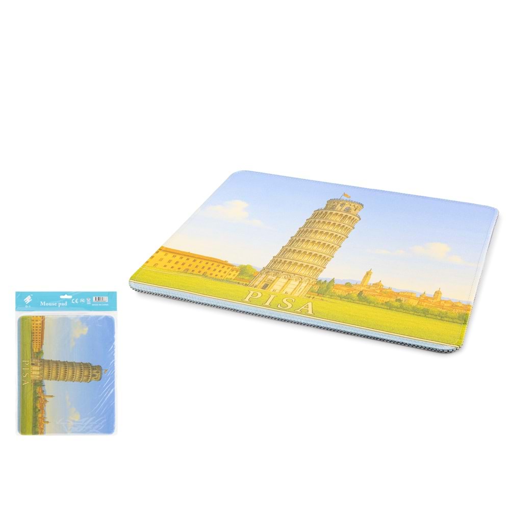 ONEZERO ZR1021 Mouse Pad 250 x 290 mm - Pisa Kulesi