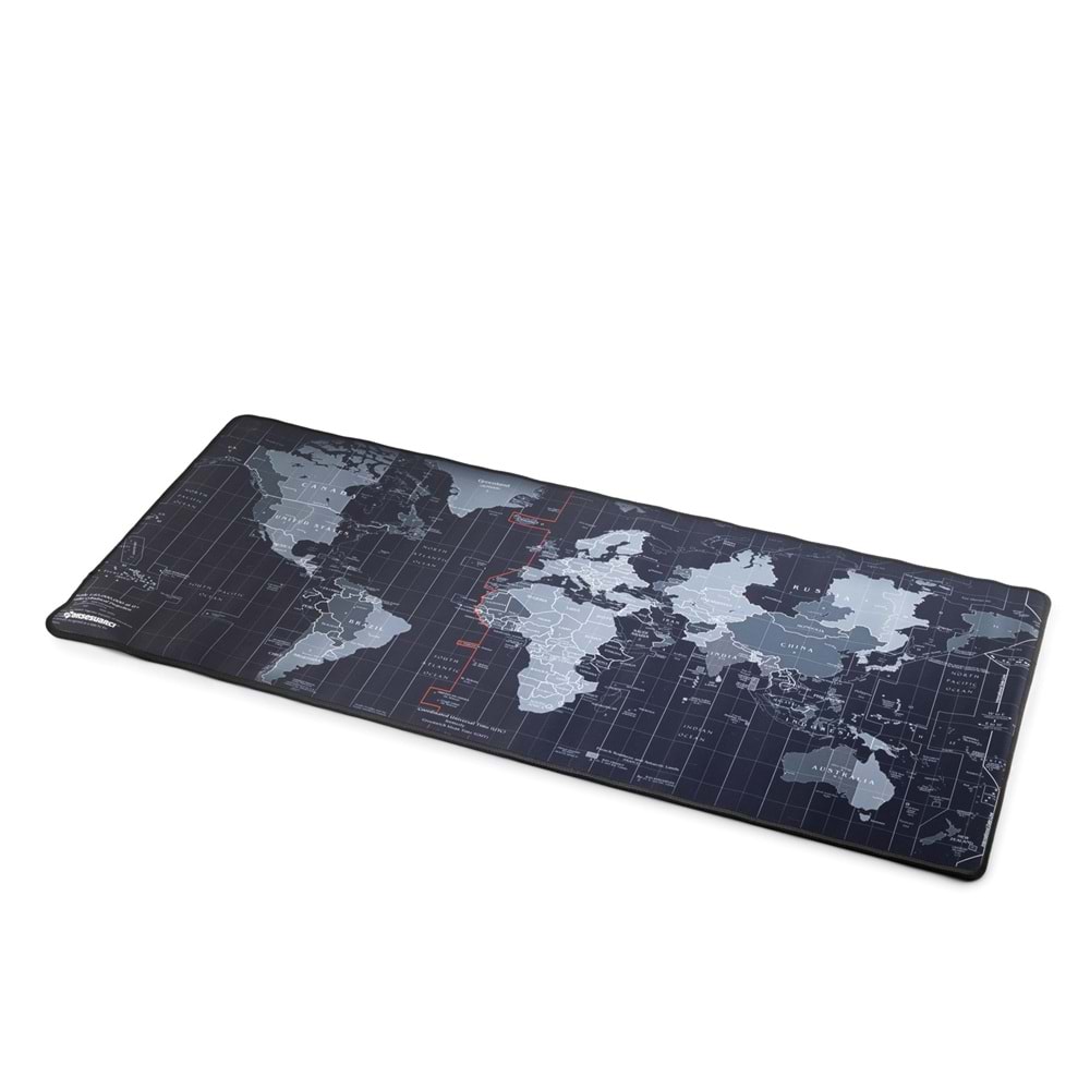 HADRON ZR940 Mouse Pad 400 x 900 mm Dünya Haritası