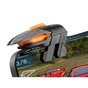 HADRON AK06 Mobil Oyun Kontrol Aparatı 4 Butonlu Siyah