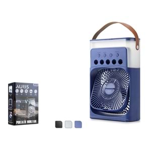 AURIS ARSFNS10 Masa Üstü Buharlı Mini Fan 600 ml