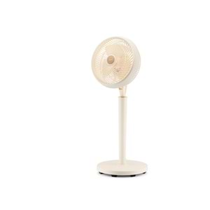 EVEREST FAN12 DynaBreeze Ev Tipi Retro Vantilatör 70W 2000 RPM 3 Kademeli Krem Gold