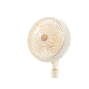 EVEREST FAN12 DynaBreeze Ev Tipi Retro Vantilatör 70W 2000 RPM 3 Kademeli Krem Gold