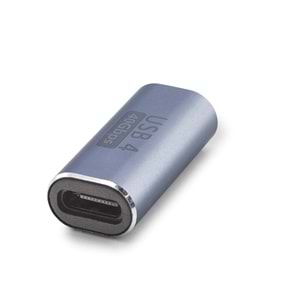 HADRON HDX1086 USB4 Type-C Birleştirici Adaptör 40 Gbps Gri