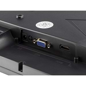 HADRON HDX9000 19 İnç LED Monitör HDMI VGA 75Hz 1440x900 50 Adet Siyah