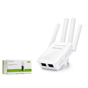 PIX-LINK LV-WR09 WiFi Repeater / Router / AP 300 Mbps - Beyaz