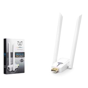NONAP W119 USB WiFi Bluetooth Ethernet Adaptörü 150 Mbps Beyaz