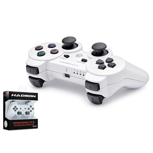 HADRON HD306B GamePad PS3 Uyumlu - Beyaz