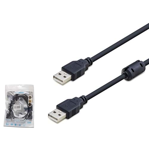 HADRON HD4346B USB Kablo 3 m - Siyah