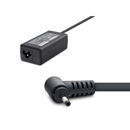 HADRON HD728 19V 2.1A 40W Laptop Adaptörü - 2.3x0.7mm - Asus Uyumlu - Siyah