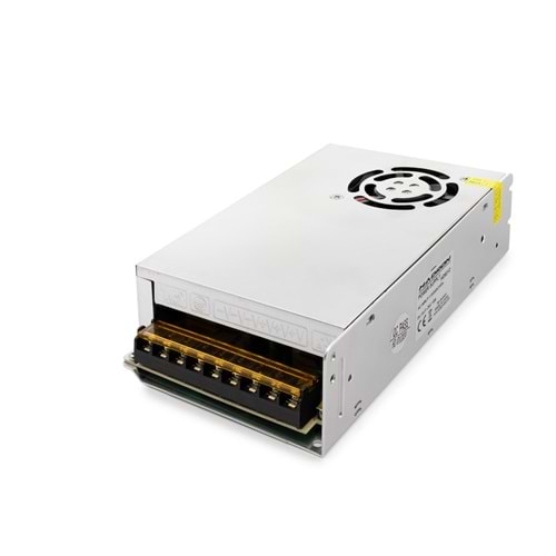 HADRON HD8212 Metal Adaptör 24V 10A Silver