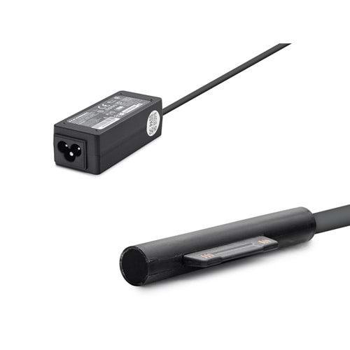 HADRON HD8816 12V 2.58A 31W Laptop Adaptörü - Surface Konnektör - Microsoft Surface Uyumlu - Siyah