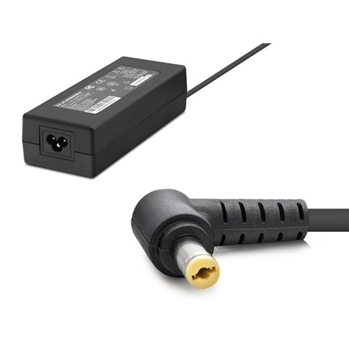 HADRON HD8865 19V 7.1A 135W Laptop Adaptörü - 5.5x1.7mm - Acer, Packard Bell Uyumlu - Siyah