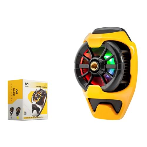 HADRON HDX4383 Telefon Soğutucu Fan RGB - Sarı