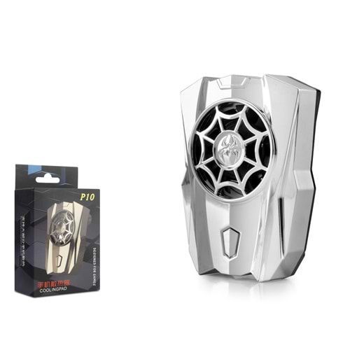 HADRON HDX4387 Telefon Soğutucu Fan Bataryalı - Gümüş