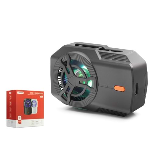 HADRON HDX4394 Telefon Soğutucu Fan Bataryalı LED - Siyah