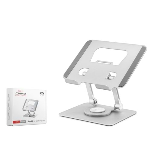 HADRON HDX8020 Laptop + Tablet Standı Metal 170 x 150 mm - Silver