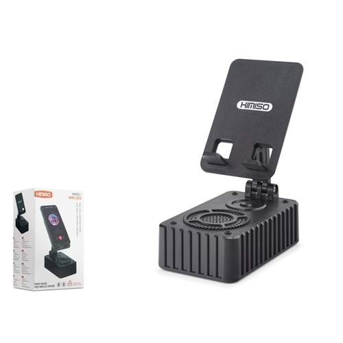 KIMISO KMSZ513 Bluetooth Hoparlörlü Telefon Standı Siyah
