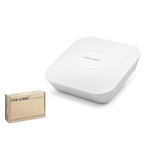 PIX-LINK LV-CAP15 Tavan Tipi WiFi Access Point PoE Destekli 1200 Mbps - Beyaz