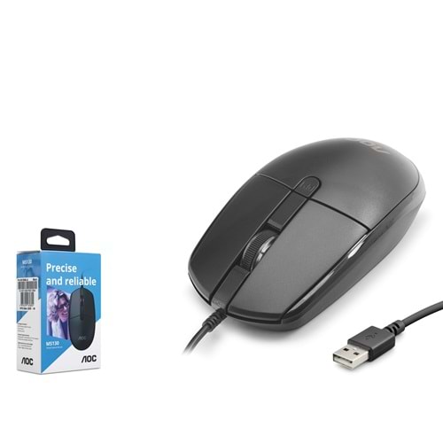 AOC MS130B/LA Mouse Optik 1000 DPI USB - Siyah