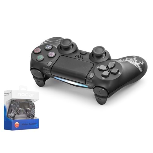 NODAR ND400AF Bluetooth GamePad Oyun Kolu PS4 Uyumlu DoubleShock 4 Siyah