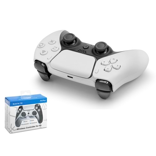 NODAR ND500A PS4 Uyumlu Kablosuz GamePad Oyun Kolu Beyaz