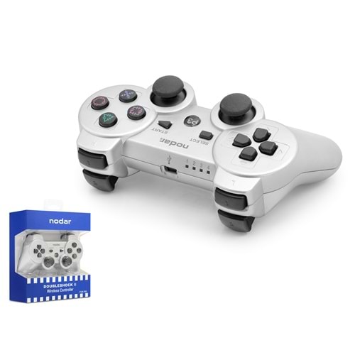 NODAR ND600G GamePad PS3 Uyumlu - Gümüş