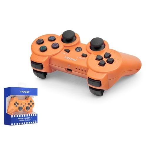 NODAR ND600K GamePad PS3 Uyumlu - Turuncu