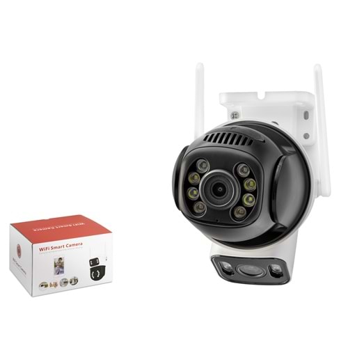 X5-TECH RX-28AI Speed Dome Kamera 2 x 3 MP Lens - Beyaz