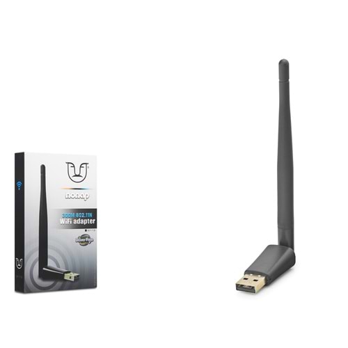 NONAP W113 USB WiFi Adaptör 300 Mbps - Siyah