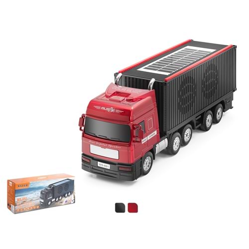 WSTER WS691 Bluetooth Hoparlör FM Tır Tasarımlı