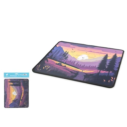ONEZERO ZR1005 Mouse Pad 250 x 290 mm - Günbatımı