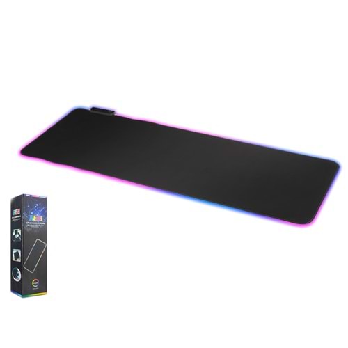 HADRON ZR265 RGB Mouse Pad 300 x 800 mm Siyah
