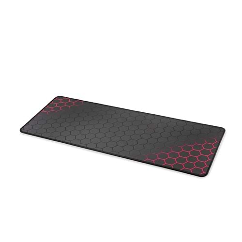 ONEZERO ZR999 Mouse Pad 400 x 900 mm - Petek Desenli Kırmızı